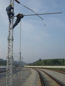 GQX-350高速鐵路輕型接觸網搶修支柱